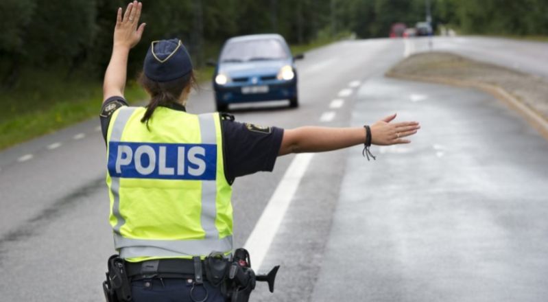 Fastnade i kontroll under Trafikveckan